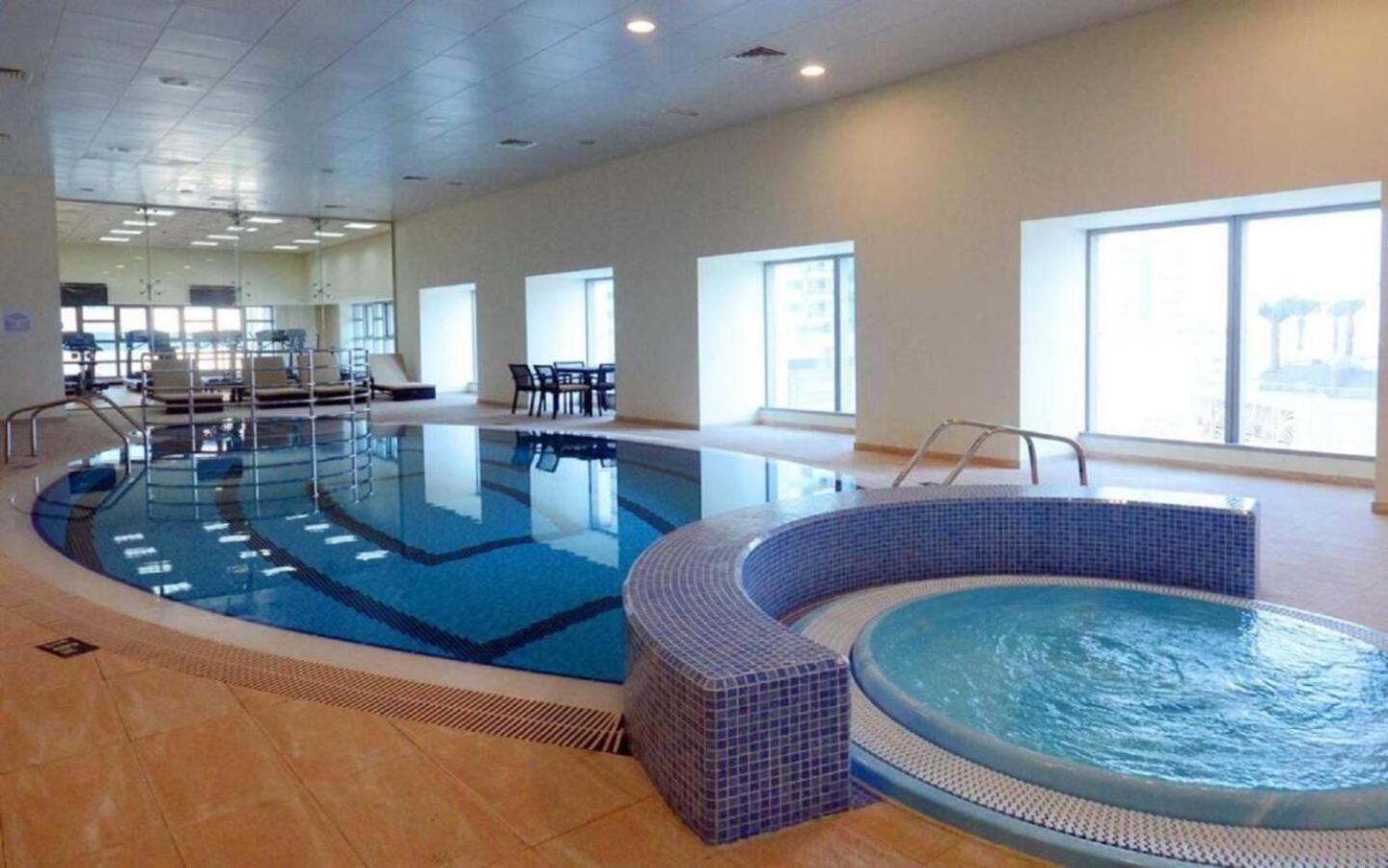 Sea & Palm View Elegant 1 Bedroom Apartment Dubai Buitenkant foto