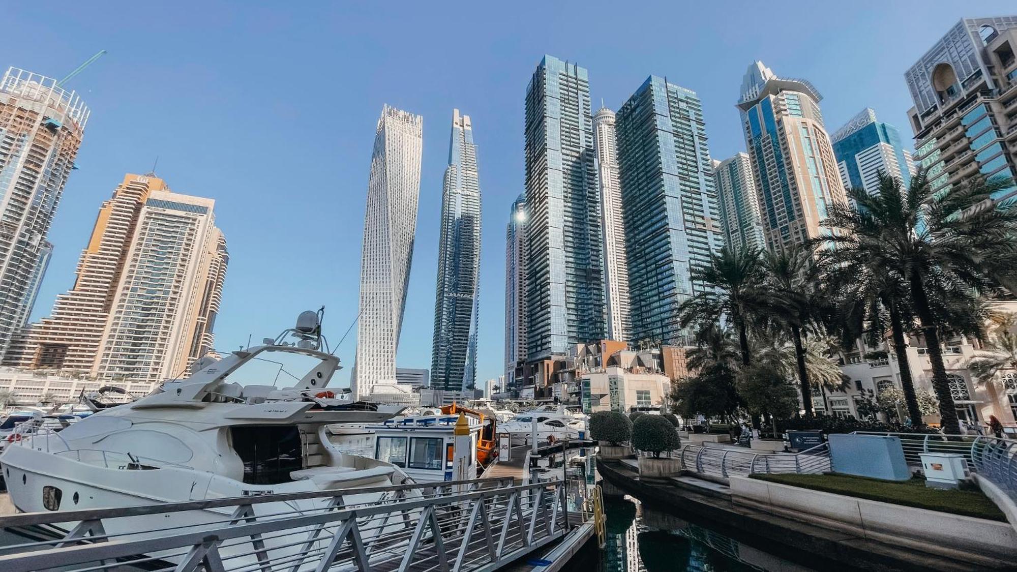 Sea & Palm View Elegant 1 Bedroom Apartment Dubai Buitenkant foto